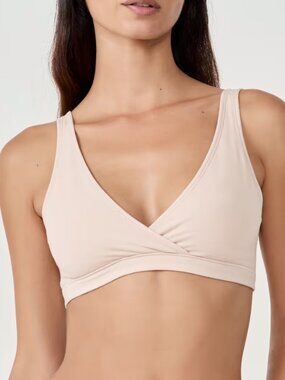etam Reversible Stretchy Organic Cotton Bralette